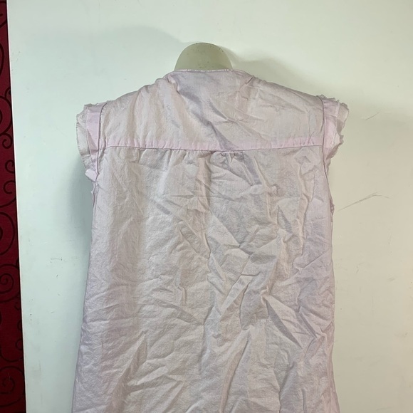 Ann Taylor LOFT Purple Ruffled Blouse - Picture 4 of 7